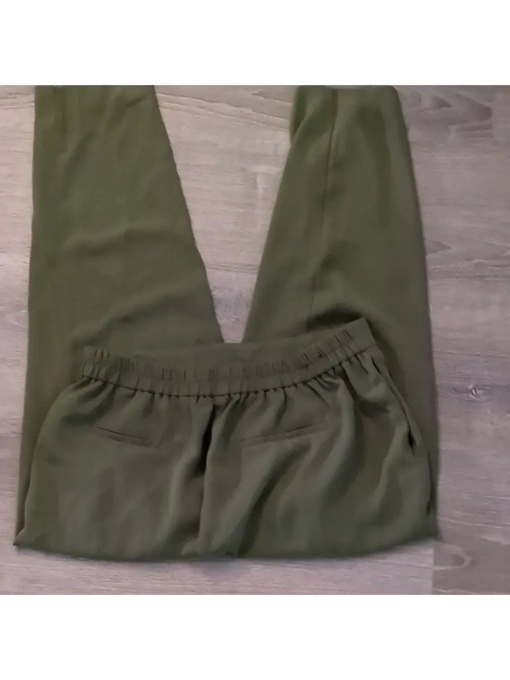 J. Crew green Jamie pull on pants size 12